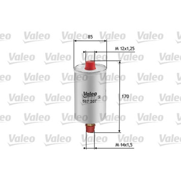 587207 Valeo Kraftstofffilter 587207 587207 Valeo Kraftstofffilter 587207