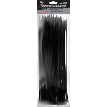 20-H17 MOJE AUTO AMT20-H17 Kabelbinder 4,8 x 370 (1 Pack 100 Stück) Schwarz