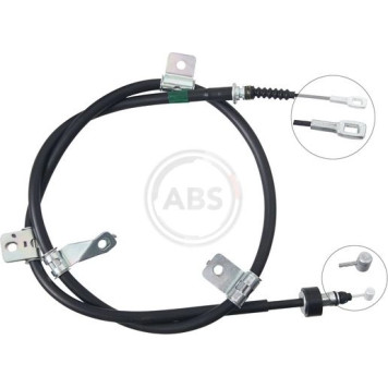 A.B.S. Feststellbremsseil K17468 A.B.S. Feststellbremsseil K17468