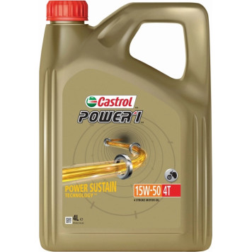 Castrol 4-Takt 15W-50 Power 1 4 Liter 15044F Castrol 4-Takt 15W-50 Power 1 4 Liter 15044F