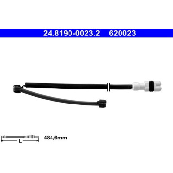 ATE Bremsbelagverschleißsensor 24.8190-0023.2 ATE Bremsbelagverschleißsensor 24.8190-0023.2