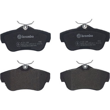 P 23 189 Brembo Prime Bremsbelagsatz Hinterachse – P 23 189 – 114 x 58 x 18 mm – Bremssystem TRW – OE Nummer 71770052 P 23 189 Brembo Prime Bremsbelagsatz Hinterachse – P 23 189 – 114 x 58 x 18 mm – Bremssystem TRW – OE Nummer 71770052