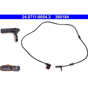 24.0711-6054.3 ATE ABS-Sensor 24.0711-6054.3 24.0711-6054.3 ATE ABS-Sensor 24.0711-6054.3