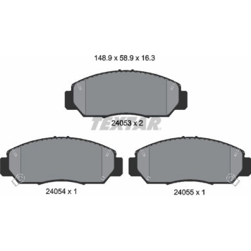 2405301 Textar Bremsbelagsatz 2405301