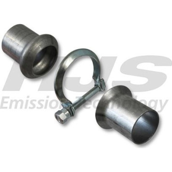 HJS Auspuff Verbindungsstück Reparatursatz Ø 47/50 mm mit Schelle 91 22 1512 HJS Auspuff Verbindungsstück Reparatursatz Ø 47/50 mm mit Schelle 91 22 1512