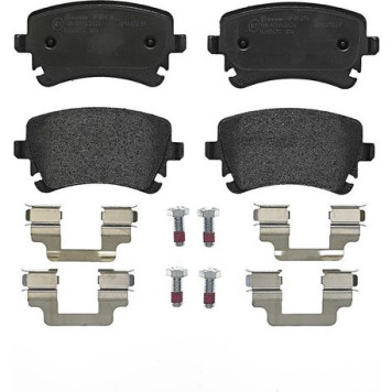 P 85 076 Brembo Prime Bremsbelagsatz Hinterachse – P 85 076 – 117 x 59 x 18 mm – Bremssystem Lucas – OE Nummer 4B3698451