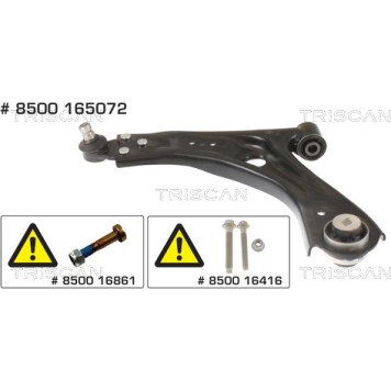 Lenker, Radaufhängung 8500 165072 Lenker, Radaufhängung 8500 165072