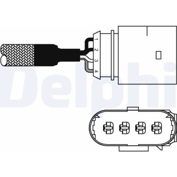 ES10981-12B1 Delphi Lambdasonde ES10981-12B1 ES10981-12B1 Delphi Lambdasonde ES10981-12B1