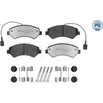 025 244 6619-1/PD MEYLE Bremsbelagsatz Fiat Ducato 06- Adowno— 1600Kg 025 244 6619-1/PD MEYLE Bremsbelagsatz Fiat Ducato 06- Adowno— 1600Kg
