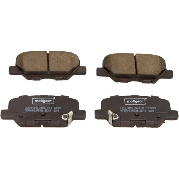 19-3043 MAXGEAR Bremsbelagsatz 19-3043 Peugeot 4008 12-/Asx/Outlander 12-/Mazda 6 12 19-3043 MAXGEAR Bremsbelagsatz 19-3043 Peugeot 4008 12-/Asx/Outlander 12-/Mazda 6 12