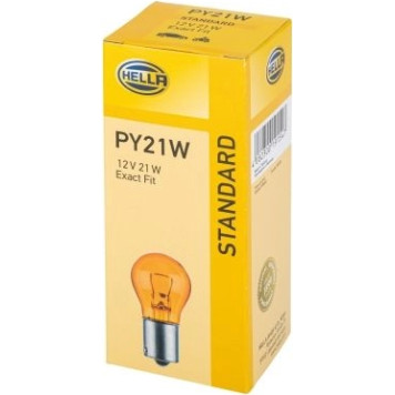 8GA 006 841-121 HELLA Glühlampe PY21W 12 V 21 W Sockel BAU15s – 8GA 006 841-121 8GA 006 841-121 HELLA Glühlampe PY21W 12 V 21 W Sockel BAU15s – 8GA 006 841-121