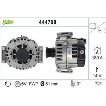 444708 Valeo Lichtmaschine 444708 444708 Valeo Lichtmaschine 444708