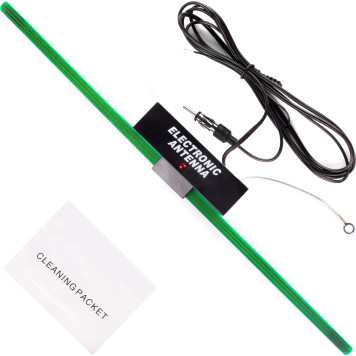 01128 AMiO Aktive Auto-Innenantenne ANT05 mit Verstärker, 34 cm, 2,1 m Kabel – 01128 01128 AMiO Aktive Auto-Innenantenne ANT05 mit Verstärker, 34 cm, 2,1 m Kabel – 01128