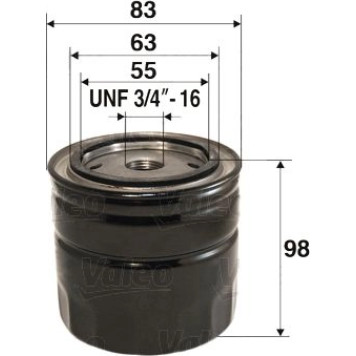 586071 Valeo Ölfilter 586071 586071 Valeo Ölfilter 586071