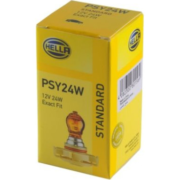 8GA 223 569-031 HELLA Blinkerlampe PSY24W 12 V 24 W Sockel PG20/4 gelb – 8GA 223 569-031