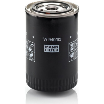 W 940/63 MANN-FILTER Ölfilter LKW W 940/63 W 940/63 MANN-FILTER Ölfilter LKW W 940/63