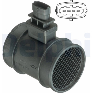 AF10400-12B1 Delphi Luftmassenmesser AF10400-12B1 AF10400-12B1 Delphi Luftmassenmesser AF10400-12B1