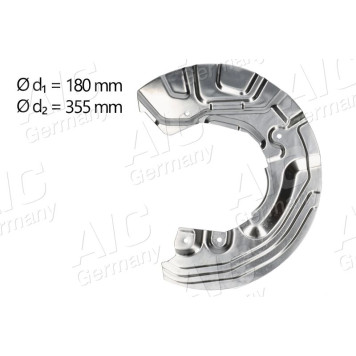 AIC Bremsankerblech 56980 - vorne links AIC Bremsankerblech 56980 - vorne links