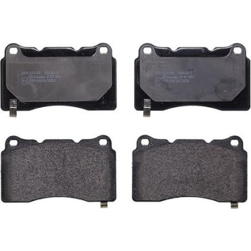 P 09 004 Brembo Prime Bremsbelagsatz Vorder-/Hinterachse – P 09 004 – 132 x 78 x 15 mm – Bremssystem – OE Nummer 45022TGHA12 P 09 004 Brembo Prime Bremsbelagsatz Vorder-/Hinterachse – P 09 004 – 132 x 78 x 15 mm – Bremssystem – OE Nummer 45022TGHA12