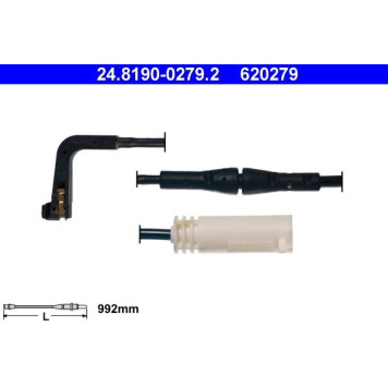ATE Bremsbelagverschleißsensor 24.8190-0279.2 ATE Bremsbelagverschleißsensor 24.8190-0279.2