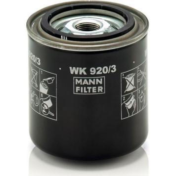 WK 920/3 MANN-FILTER Kraftstofffilter WK 920/3 WK 920/3 MANN-FILTER Kraftstofffilter WK 920/3