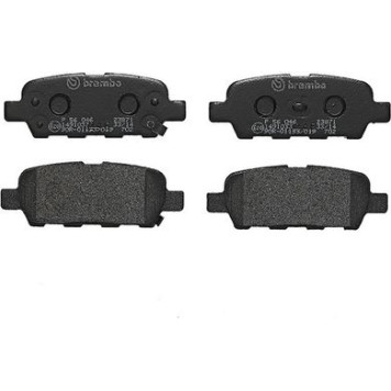 P 56 046 Brembo Prime Bremsbelagsatz Hinterachse – P 56 046 – 105 x 37 x 14 mm – Bremssystem Akebono – OE Nummer 040604BA0B P 56 046 Brembo Prime Bremsbelagsatz Hinterachse – P 56 046 – 105 x 37 x 14 mm – Bremssystem Akebono – OE Nummer 040604BA0B