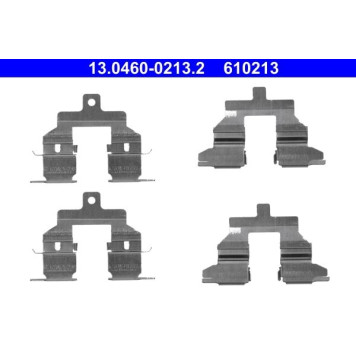 13.0460-0213.2 ATE Zubehörsatz Bremsbeläge 13.0460-0213.2 13.0460-0213.2 ATE Zubehörsatz Bremsbeläge 13.0460-0213.2