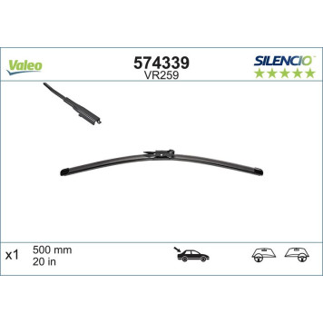 574339 Valeo VM259 Silencio X.TRM Heck 574339 574339 Valeo VM259 Silencio X.TRM Heck 574339