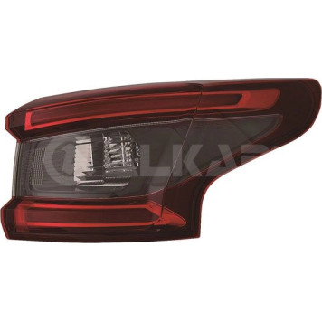 2252570 Alkar Heckleuchte 2252570 - außen rechts ohne Lampenträger rot/weiß LED 2252570 Alkar Heckleuchte 2252570 - außen rechts ohne Lampenträger rot/weiß LED