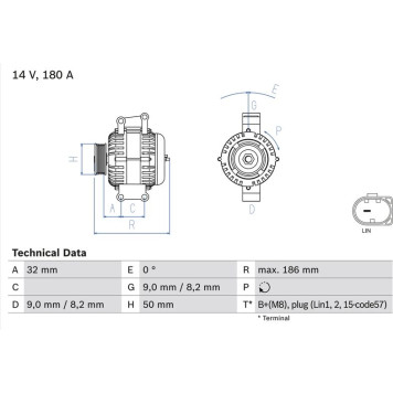 0 986 084 590 Bosch Lichtmaschine 0 986 084 590 0 986 084 590 Bosch Lichtmaschine 0 986 084 590