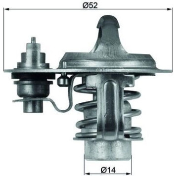 TX 76 88D MAHLE Kühlmittelthermostat TX 76 88D, 88 °C – u. a. für Kia Sportage SUV (K00), Clarus (K9A), Kombi (GC) – OE Nummer 0K710-15-171 - l TX 76 88D MAHLE Kühlmittelthermostat TX 76 88D, 88 °C – u. a. für Kia Sportage SUV (K00), Clarus (K9A), Kombi (GC) – OE Nummer 0K710-15-171 - l