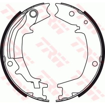 GS8489 TRW Bremsbacken GS8489 GS8489 TRW Bremsbacken GS8489