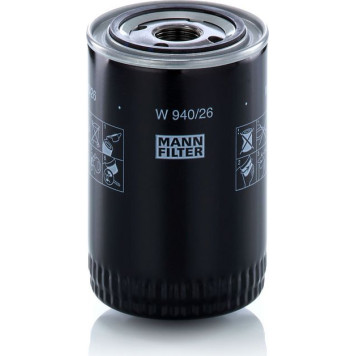 W 940/26 MANN-FILTER Ölfilter W 940/26 W 940/26 MANN-FILTER Ölfilter W 940/26