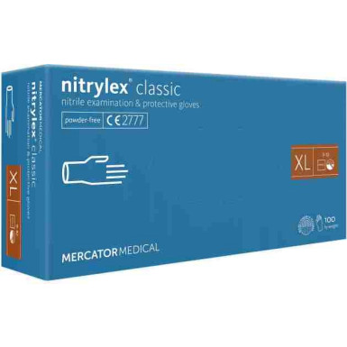 Puderfreie Nitril-Handschuhe (100Er-Packung) Gr÷sse. Xl | RD30309005