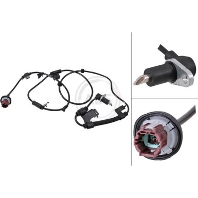 A.B.S. Sensor, Raddrehzahl | 31845