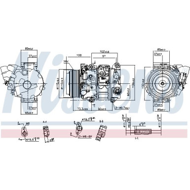 Kompressor PKW | TOYOTA Previa 03 | 890143