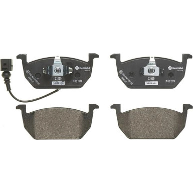 BREMBO Bremsklötze Xtra VA AUDI SEAT SKODA VW Golf 12 XTRA LINE P 85 137X BREMBO Bremsklötze Xtra VA AUDI SEAT SKODA VW Golf 12 XTRA LINE P 85 137X