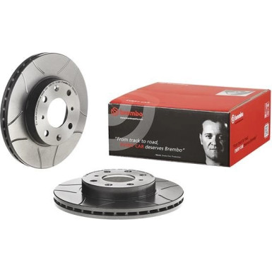 BREMBO Bremsscheibe Max VA HONDA Civic 91 XTRA LINE - Max 09.5285.75