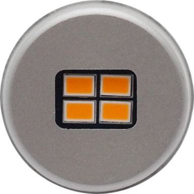 P21W BA15S LED Glassockel 34x 3020 SMD Orange Canbus 22 Watt