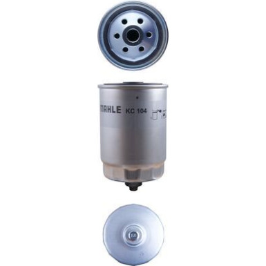 MAHLE Kraftstofffilter | KC 104