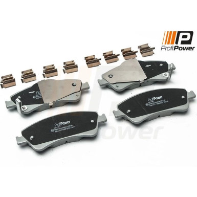 PROFIPOWER Bremsbelagsatz, Scheibenbremse | 1B1191