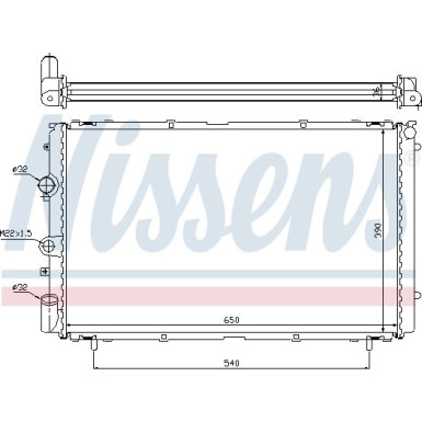 Wasserkühler PKW | RENAULT TRAFIC IV 1,9 D 99-01 | 63796
