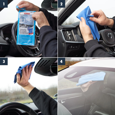 Sonax KlarSicht Microfaser Tuch Stk KlarSichtMicrofaserTuch 04212000