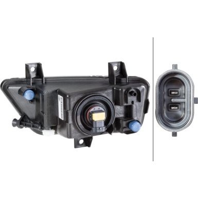 NEBELSCHEINWERFER H8 HELLA | SKODA CITIGO 11-19 | 1ND 013 017-021