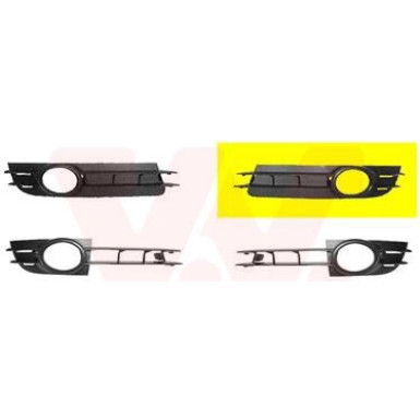 VAN WEZEL Lüftungsgitter, Stoßfänger