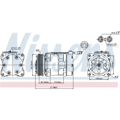 Kompressor PKW | PEUGEOT 206 1.1,1.4,1.6 98 | 89056