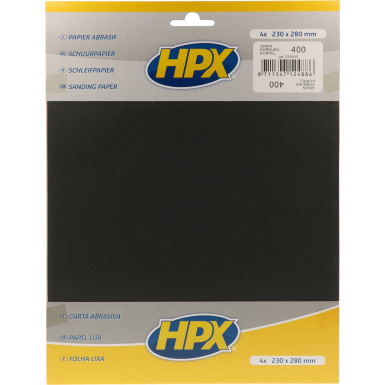 235933 HPX Schleifpapier 4 Stk 230 x 280mm