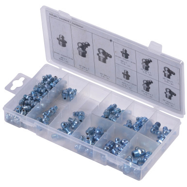 S8065 SW-Stahl Schmiernippel 110 teilig