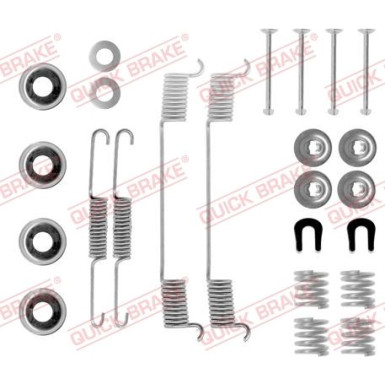 391-0635 Montagesatz f.Bremsbacken | NISSAN Bluebird,Vanette,Sunny 86 | 105-0635