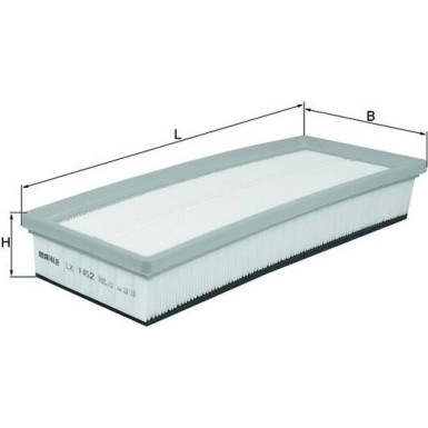 MAHLE Luftfilter | LX 1452